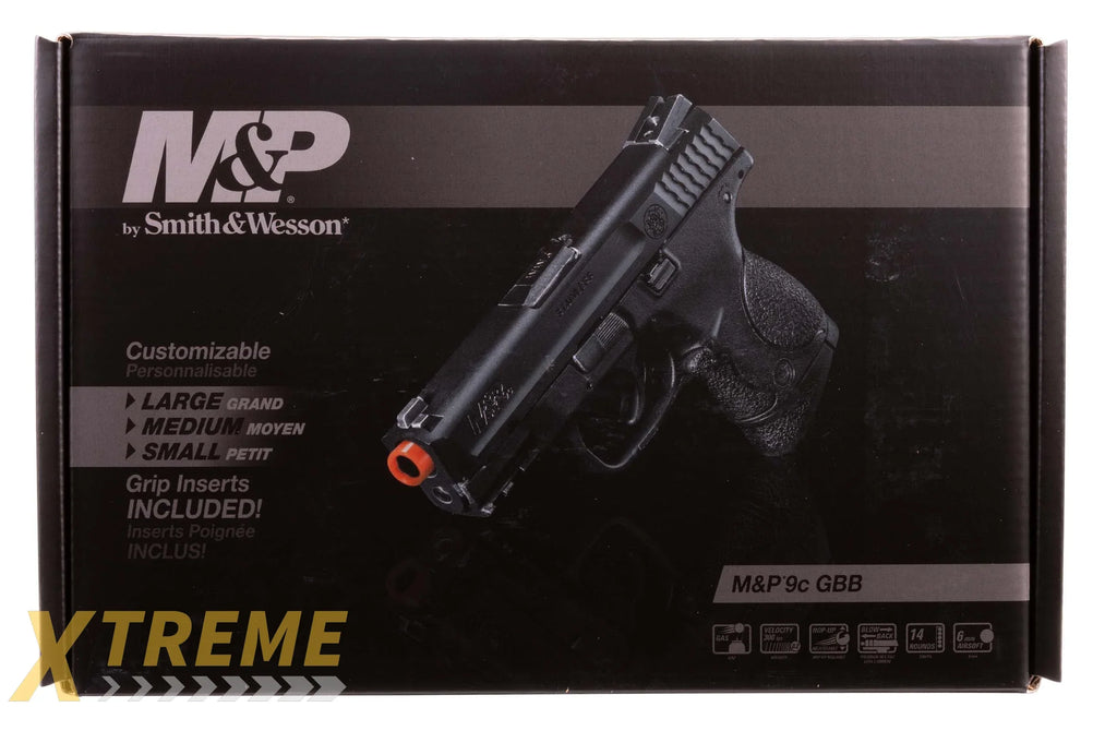 SW MP 9C GBB-6MM BLACK