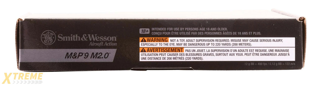 SW MP9 M20 - 6MM BLACK