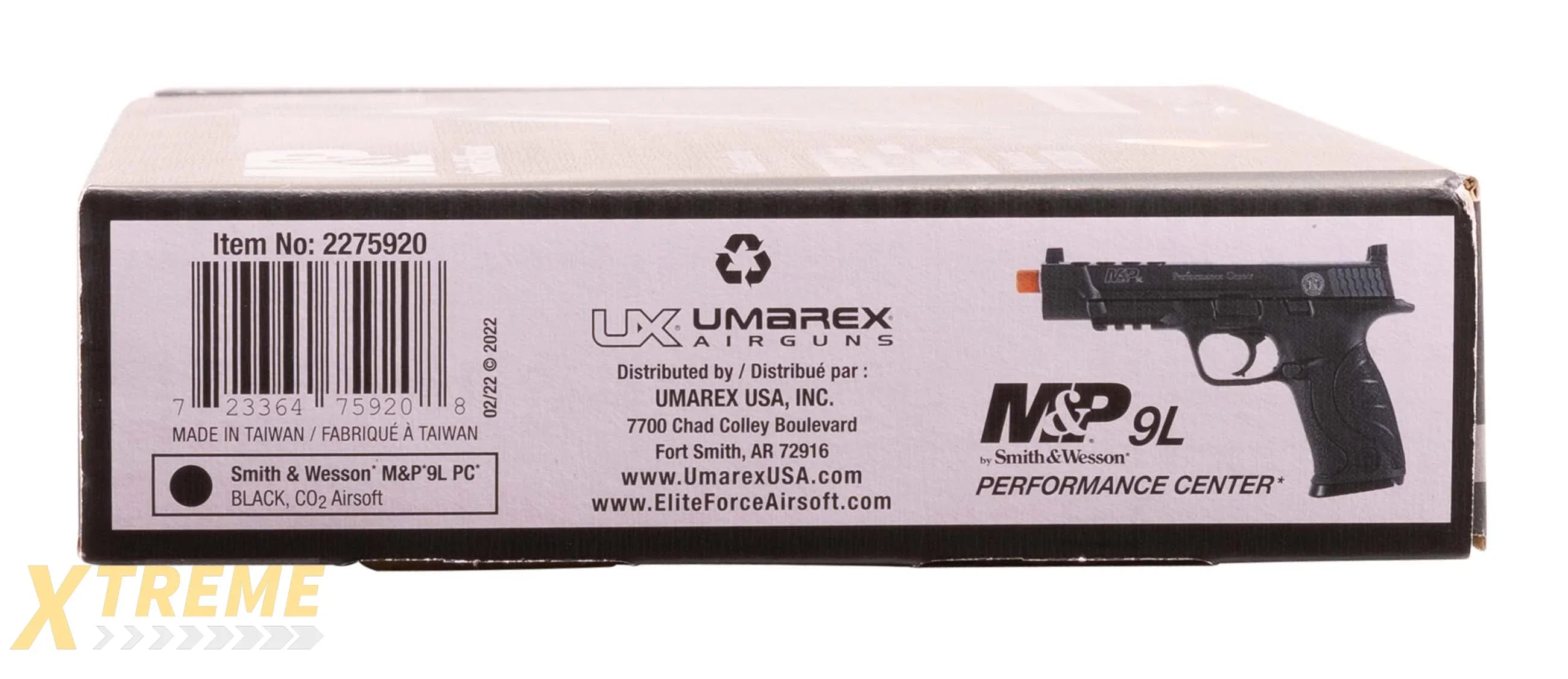 SW MP9L PERFORMANCE CENTER-6MM-BLACK