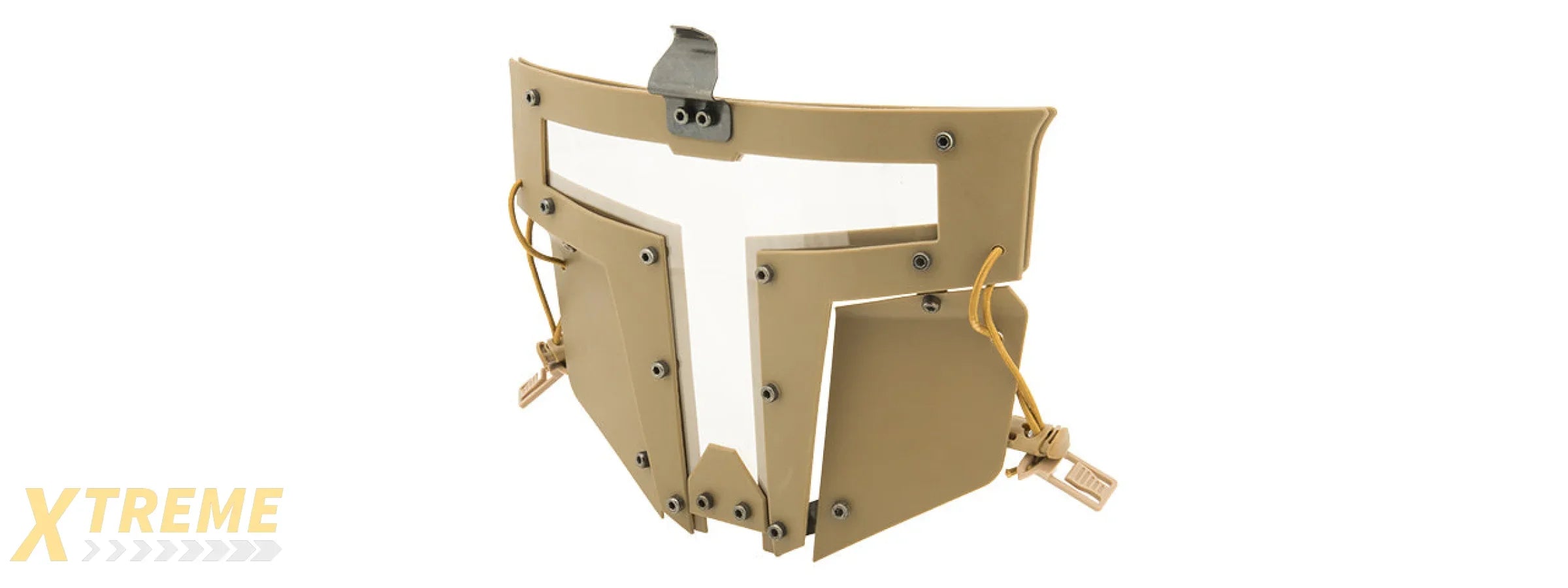 T-Shaped Windowed Attachment Face Mask For FAST/BUMP Helmets Tactical Modular Protection
