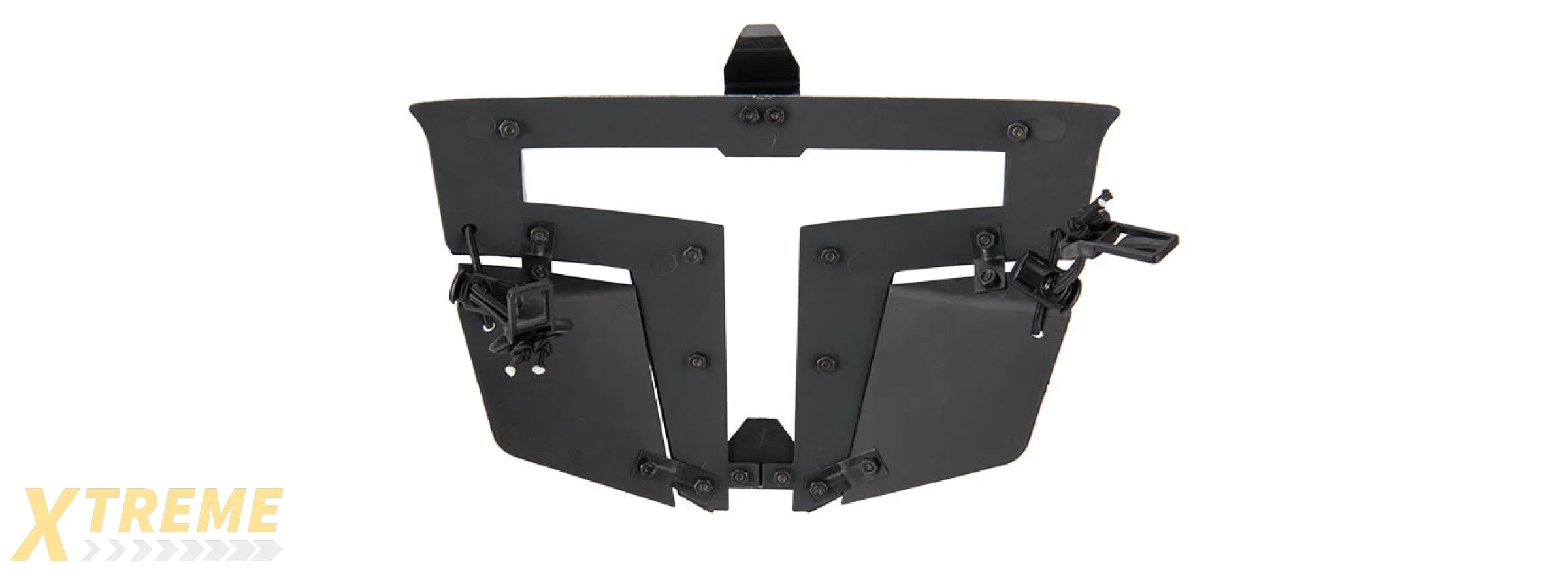 T-Shaped Windowed Attachment Face Mask For FAST/BUMP Helmets Tactical Modular Protection