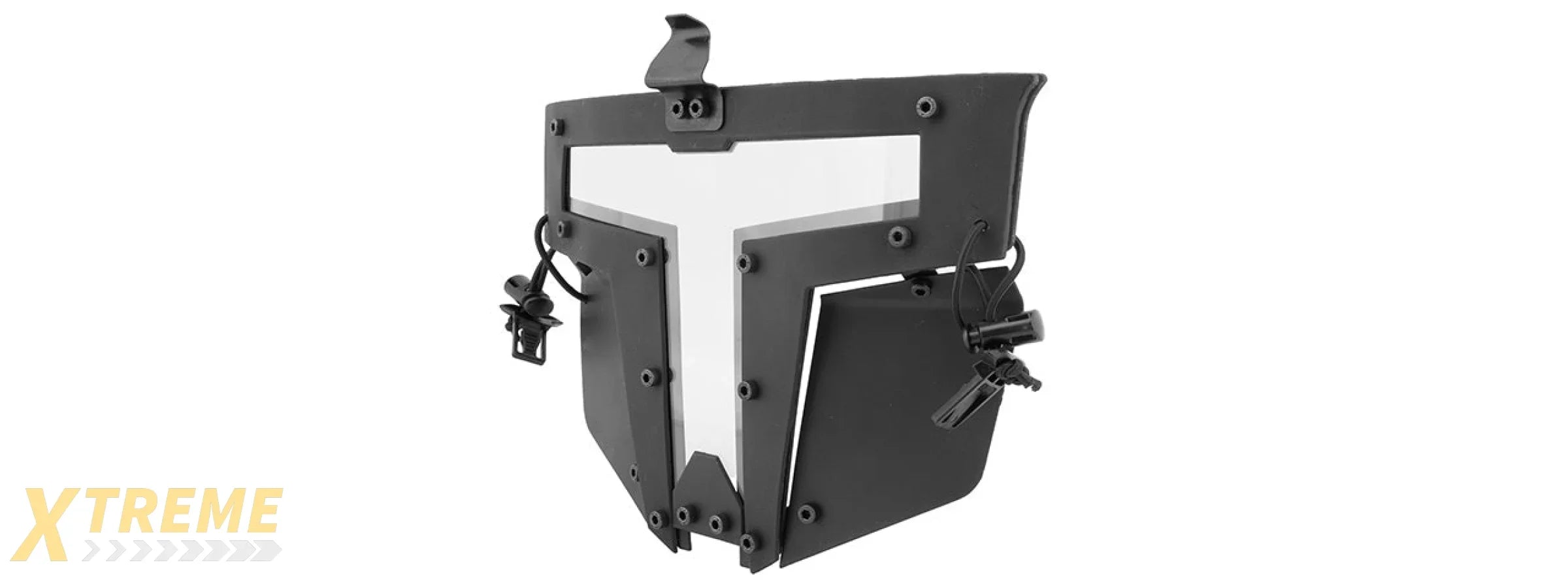 T-Shaped Windowed Attachment Face Mask For FAST/BUMP Helmets Tactical Modular Protection