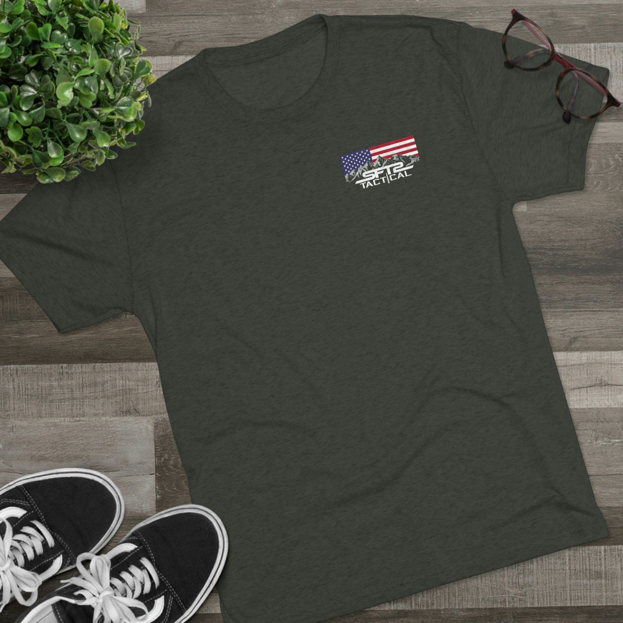 Over My Dead Body -  Tri-Blend Crew Tee