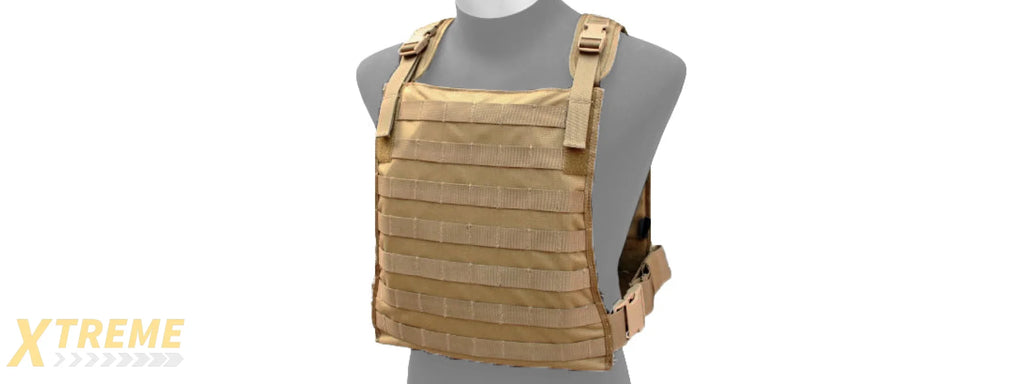 T1287-K MBSS STYLE TACTICAL VEST (KHAKI)