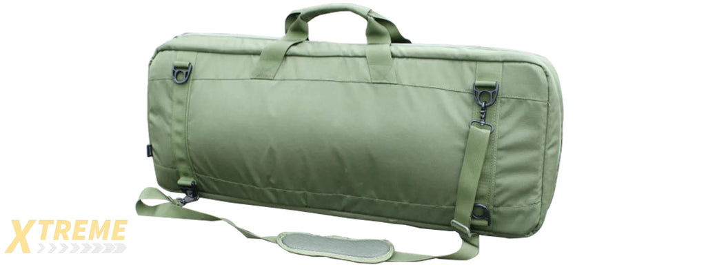 AMA COVERT DOUBLE RIFLE CARRYING CASE ZIPPERED POUCH FOR SECURE TRANSPORT