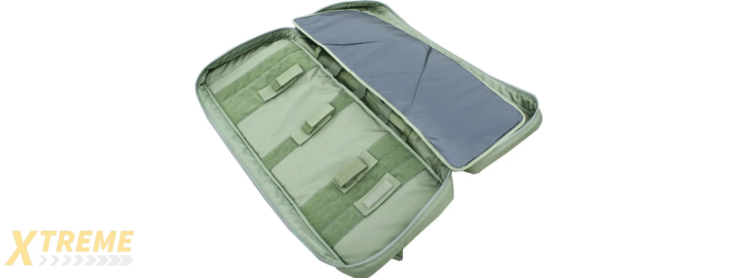 AMA COVERT DOUBLE RIFLE CARRYING CASE ZIPPERED POUCH FOR SECURE TRANSPORT