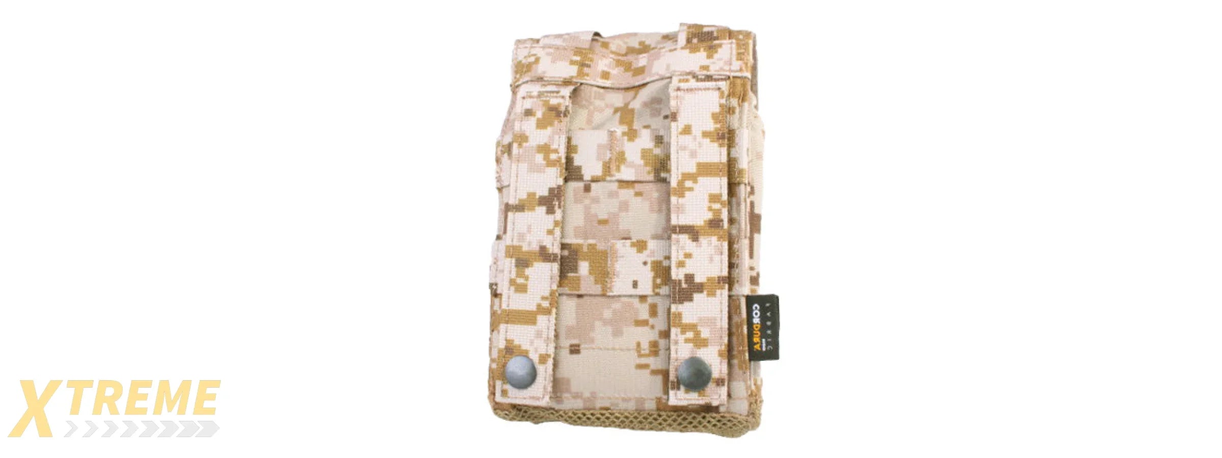 T2172-DD MLCS CANTEEN POUCH w/ PROTECTIVE INSERT (DESERT DIGITAL)