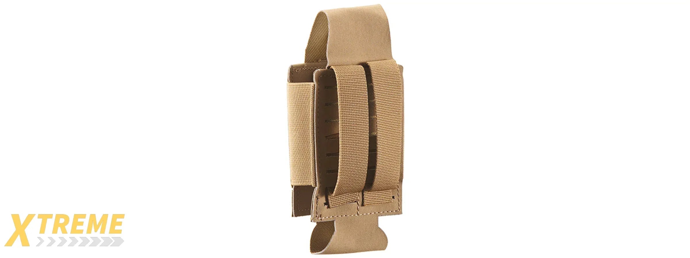 Tactical Airsoft Smoke Bomb Pouch - MOLLE Compatible Carrier for Grenades & Canisters