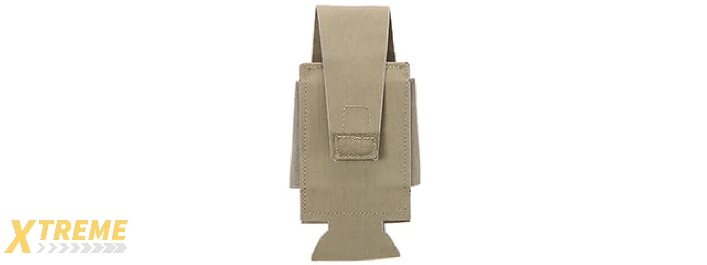 Tactical Airsoft Smoke Bomb Pouch - MOLLE Compatible Carrier for Grenades & Canisters