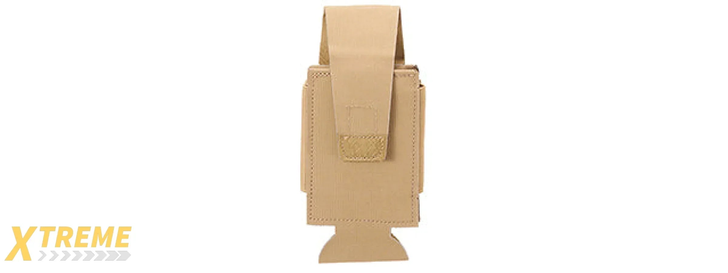 Tactical Airsoft Smoke Bomb Pouch - MOLLE Compatible Carrier for Grenades & Canisters