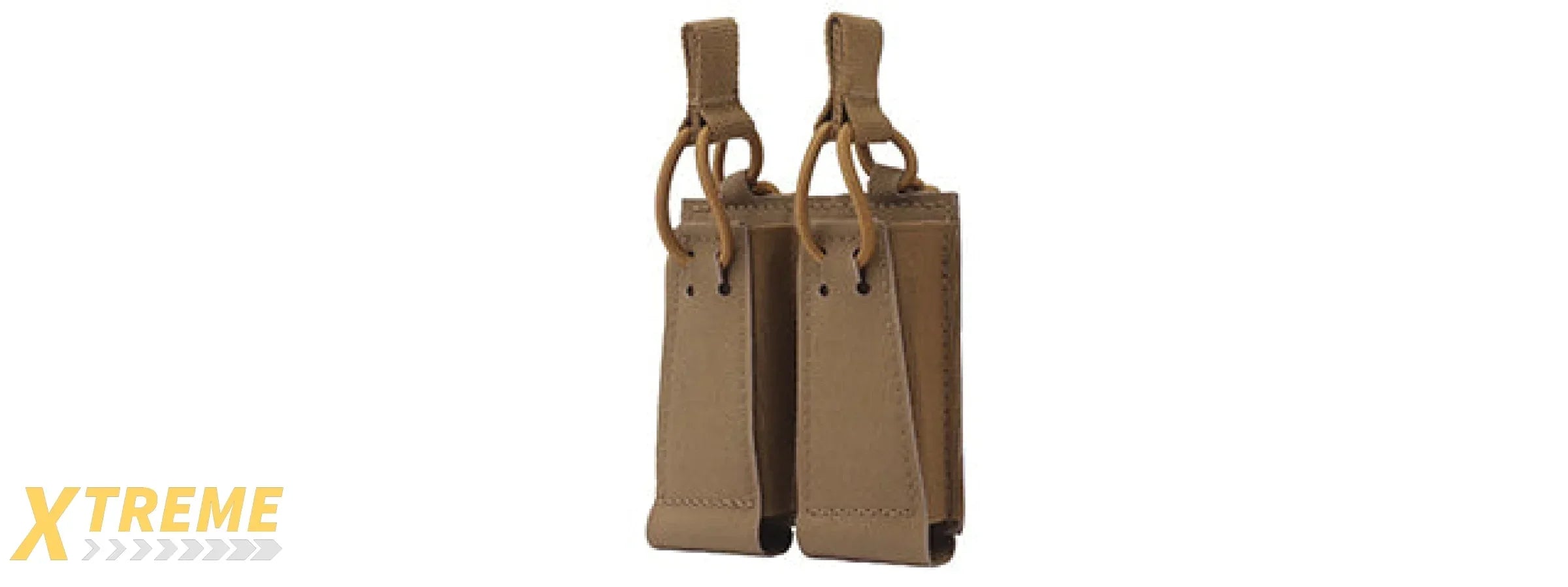Tactical Assaulter Double Pistol Mag Pouch - Heavy Duty Modular Carry System
