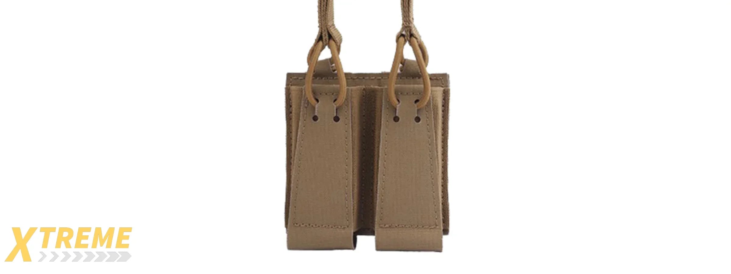 Tactical Assaulter Double Pistol Mag Pouch - Heavy Duty Modular Carry System