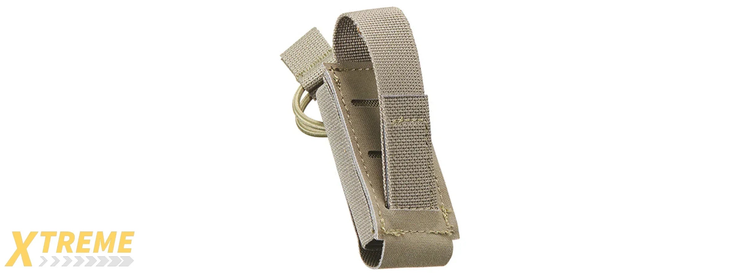 Tactical Assaulter Single Pistol Mag Pouch - MOLLE-Compatible Durable Field Accessory