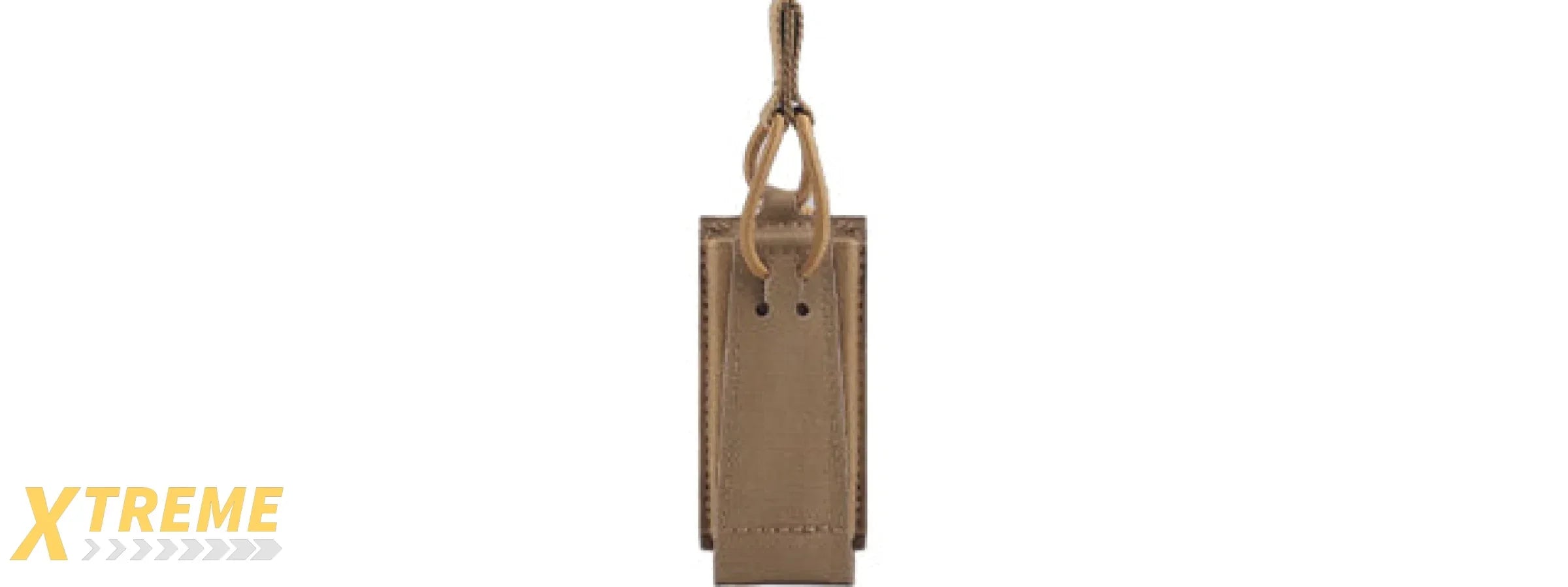 Tactical Assaulter Single Pistol Mag Pouch - MOLLE-Compatible Durable Field Accessory