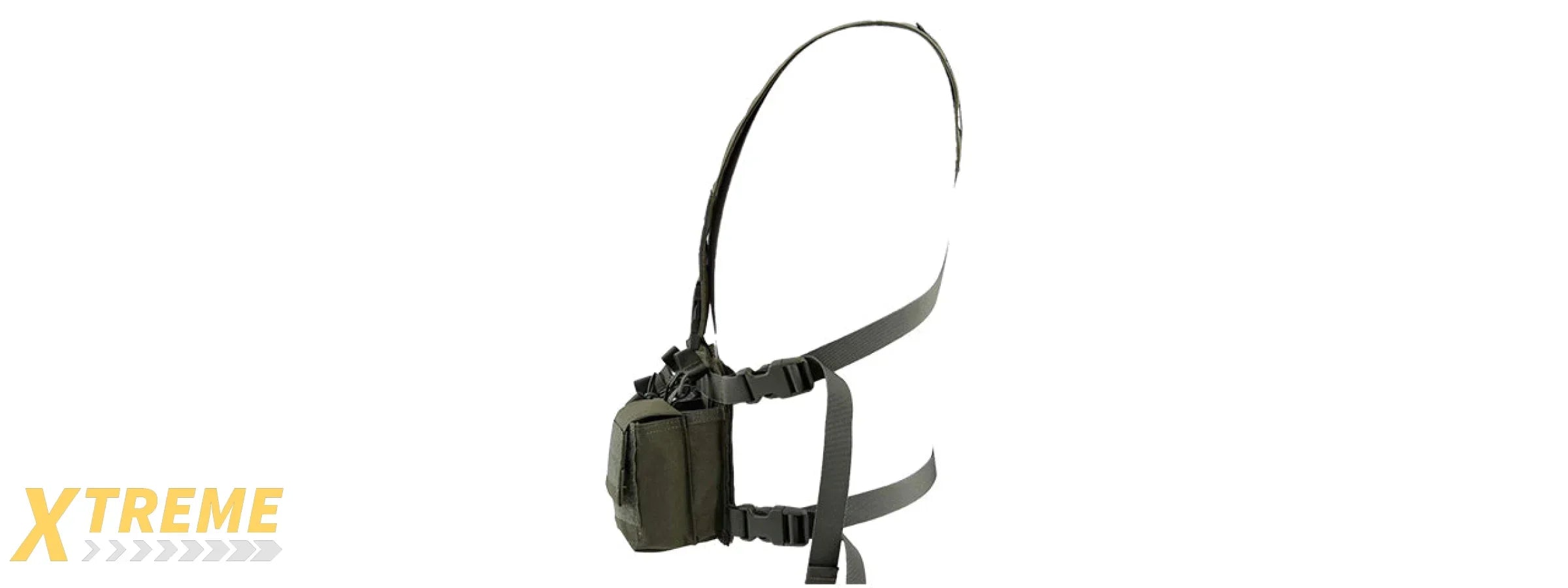 Tactical Chest Rig Adjustable MOLLE Carrier Military Utility Vest Lightweight