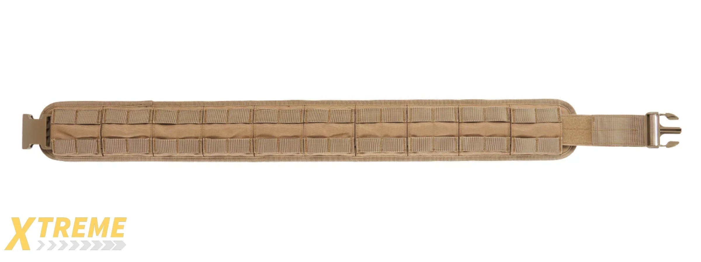 Tactical Molle Round Shotgun Shell Adjustable Bandolier Sling with Elastic Retention