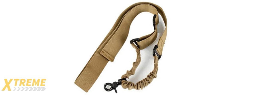 Tactical One Point Sling - Adjustable Heavy-Duty Single-Point Weapon Carry Strap