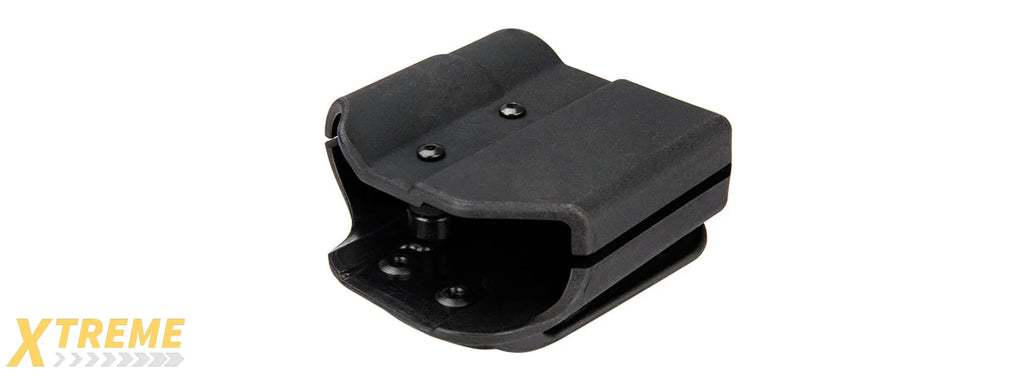 TACTICAL POLYMER PISTOL MAG AND FLASHLIGHT CARRIER FOR DUTY/TACTICAL USE