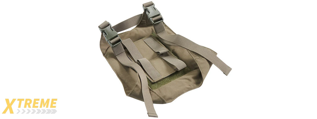 Tactical Rapid Deployment Helmet Pouch - MOLLE Compatible Quick-Access Gear Carrier
