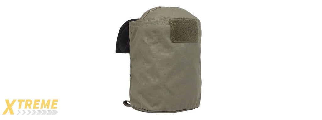 Tactical Velcro Storage Bag with Modular Attachment and Durable Construction
