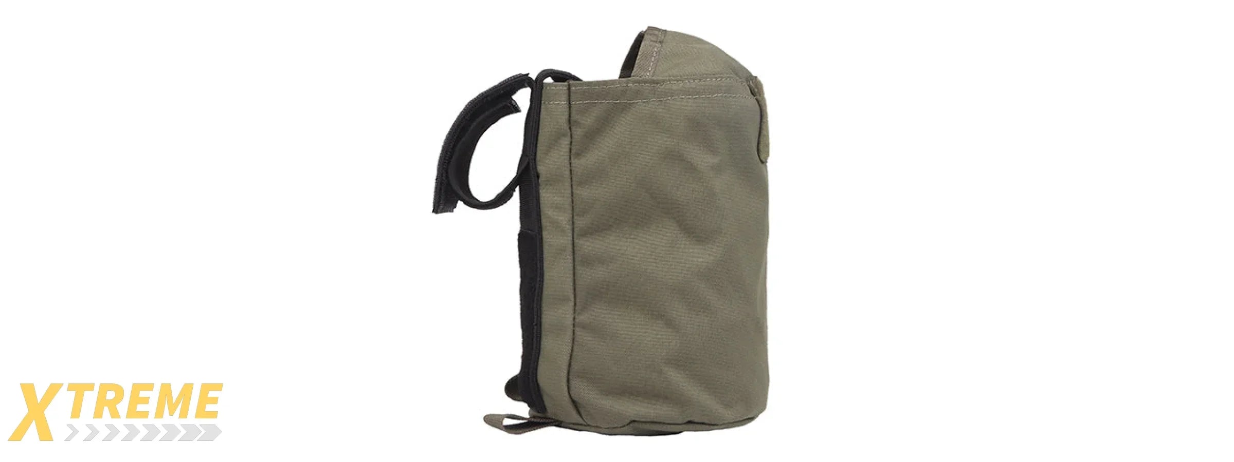 Tactical Velcro Storage Bag with Modular Attachment and Durable Construction