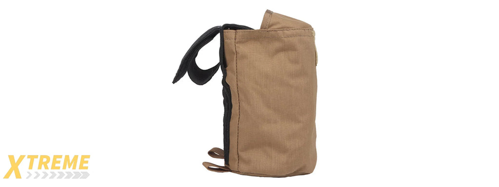 Tactical Velcro Storage Bag with Modular Attachment and Durable Construction