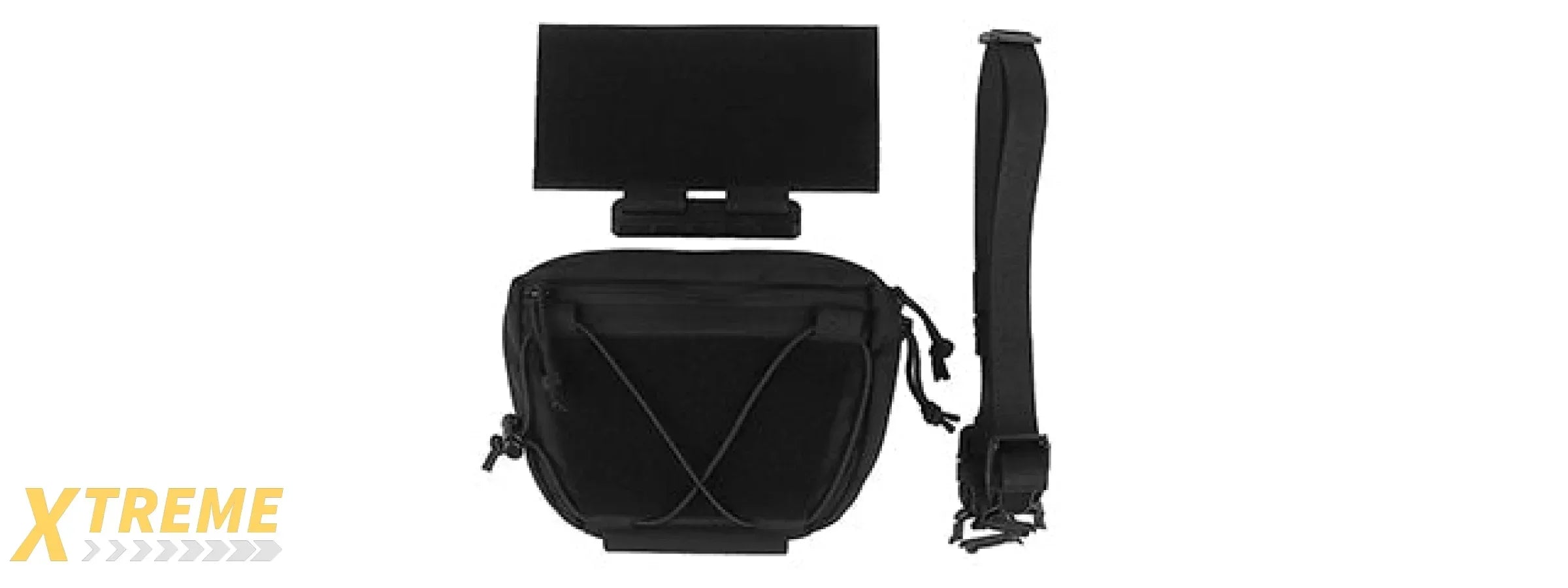 Tactical Vest Drop Pouch Equipment With Shoulder Strap Quick Release Rail