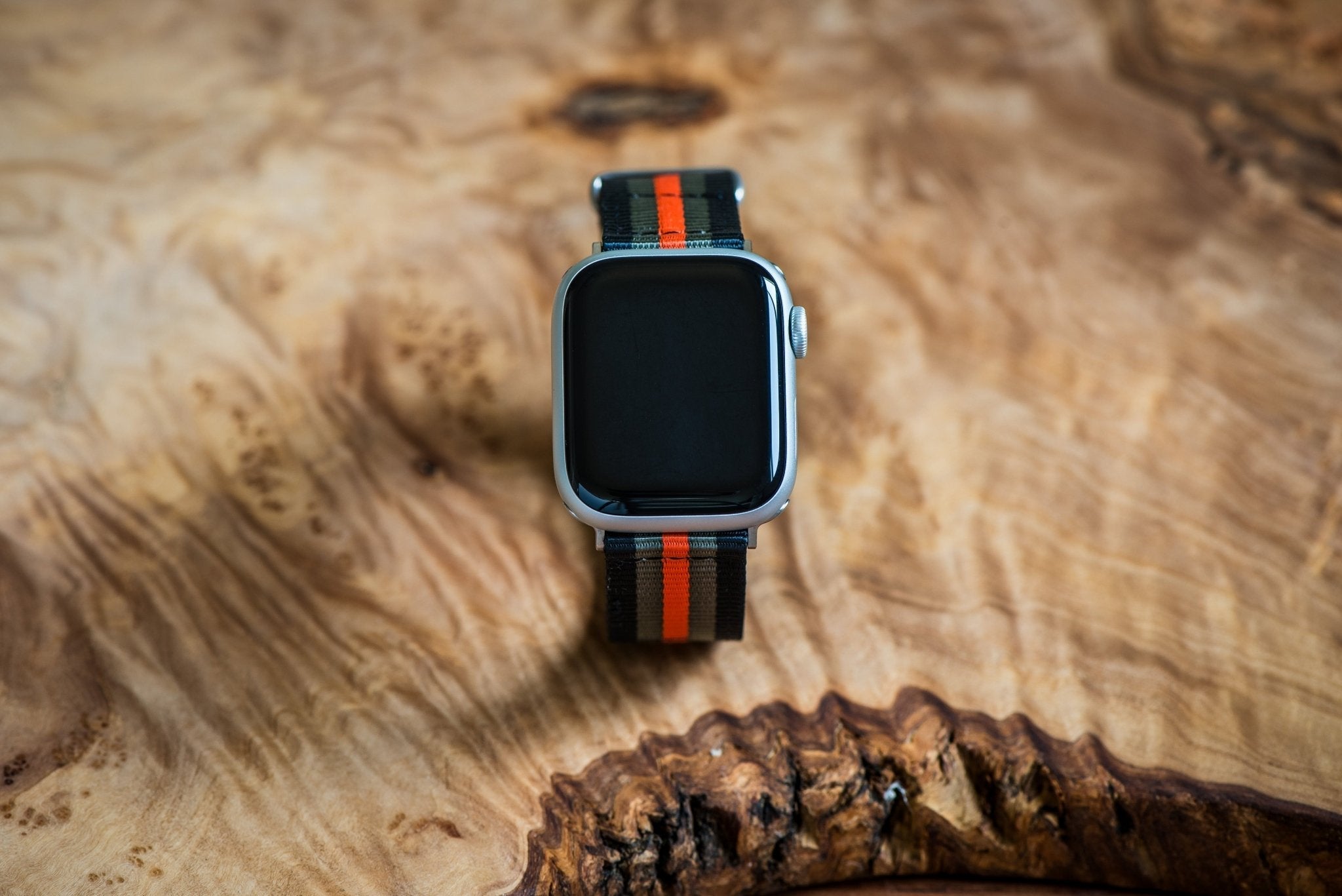 The O2 Band - For Apple Watch - Bond Orange