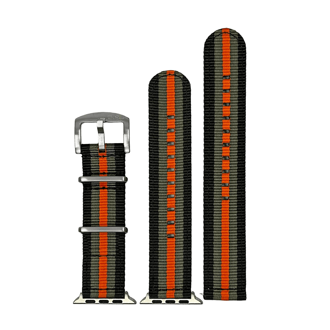 The O2 Band - For Apple Watch - Bond Orange