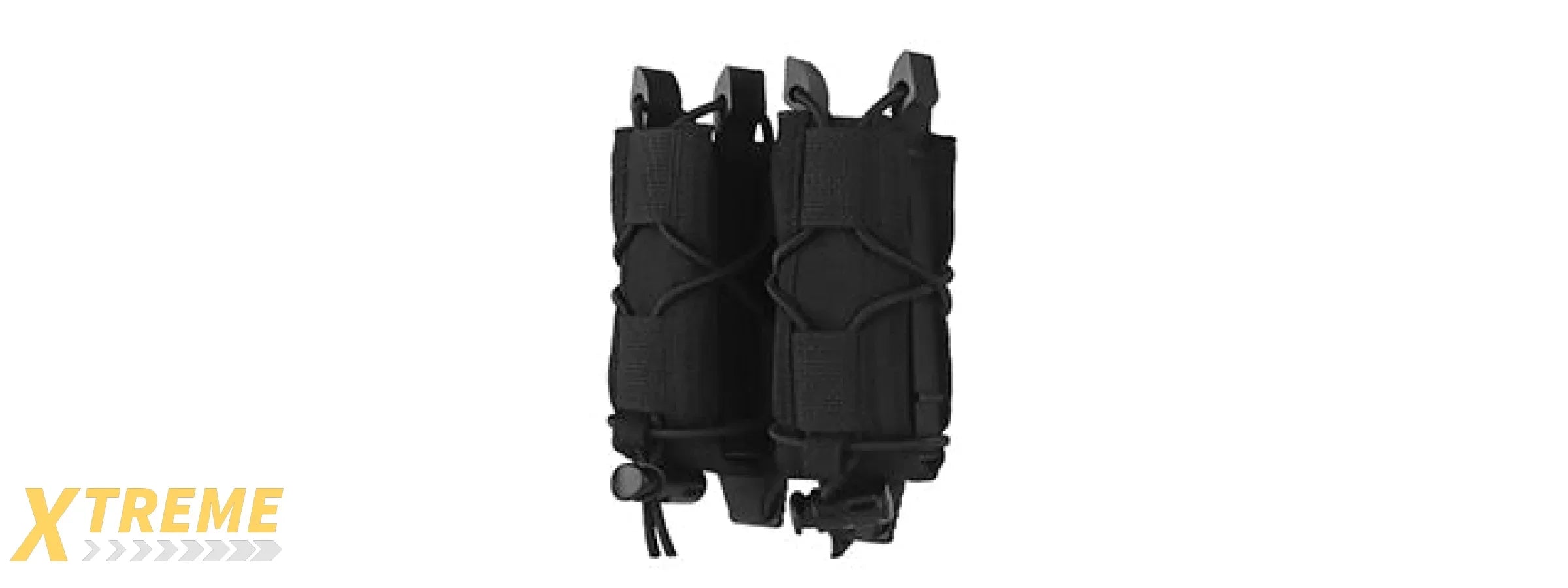Tiger Type Short Mag Double Quick Pull Pouch for Tactical Gear and Magazine Carry