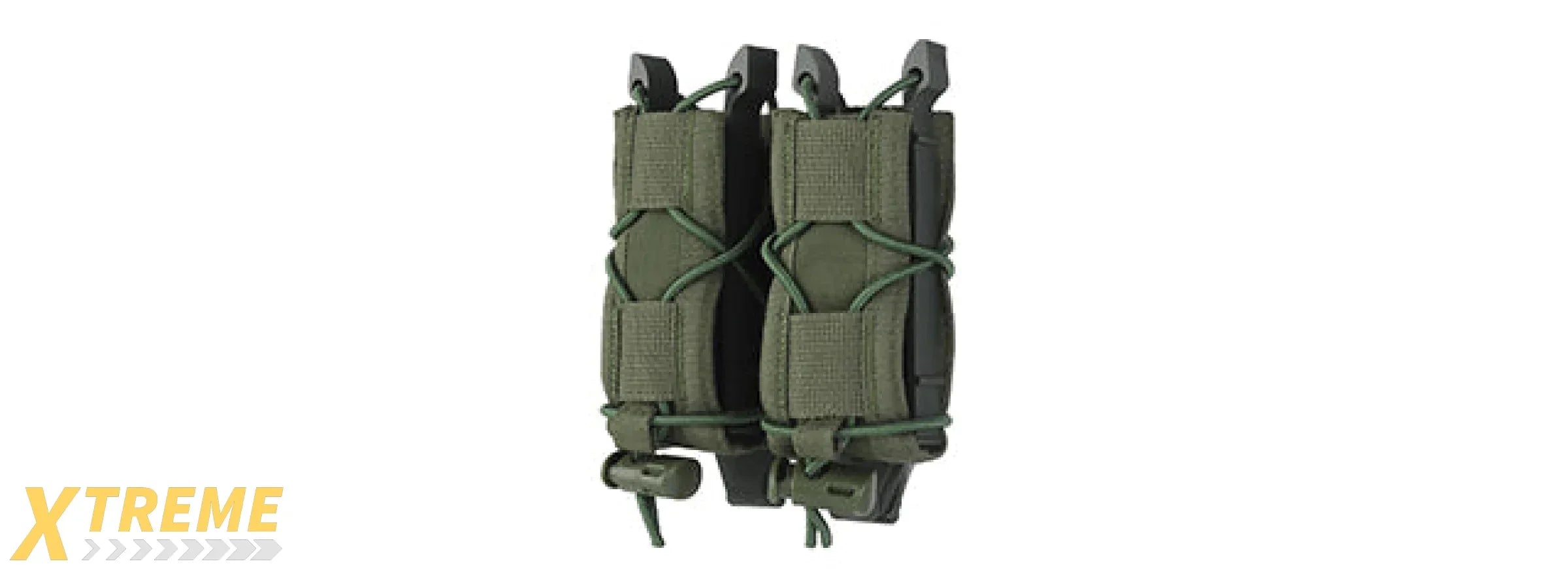 Tiger Type Short Mag Double Quick Pull Pouch for Tactical Gear and Magazine Carry