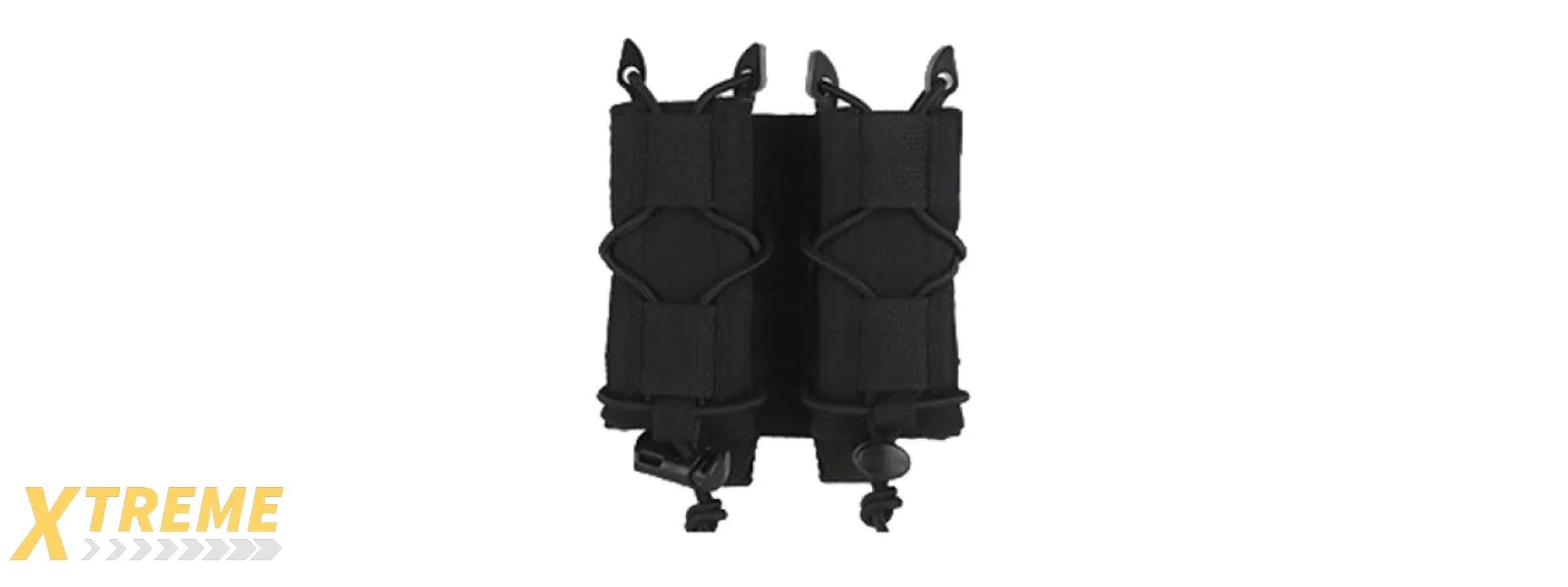 Tiger Type Short Mag Double Quick Pull Pouch for Tactical Gear and Magazine Carry