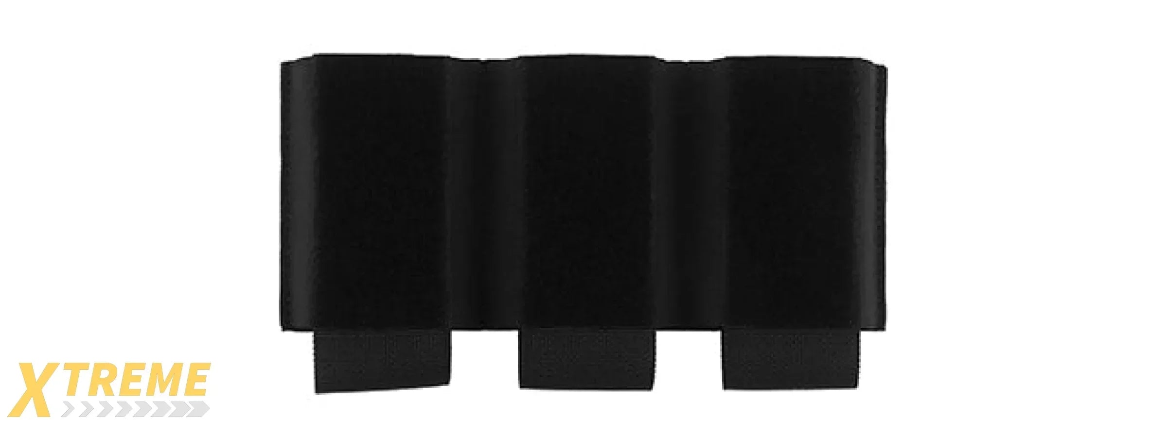 Triple 5.56 Magazine Pouch Attachment For Tactical Vests Modular Low-Profile Utility