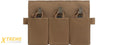 Triple Elastic Magazine Pouch MAG Tool Holder - Tactical Modular Gear Organizer for Mags