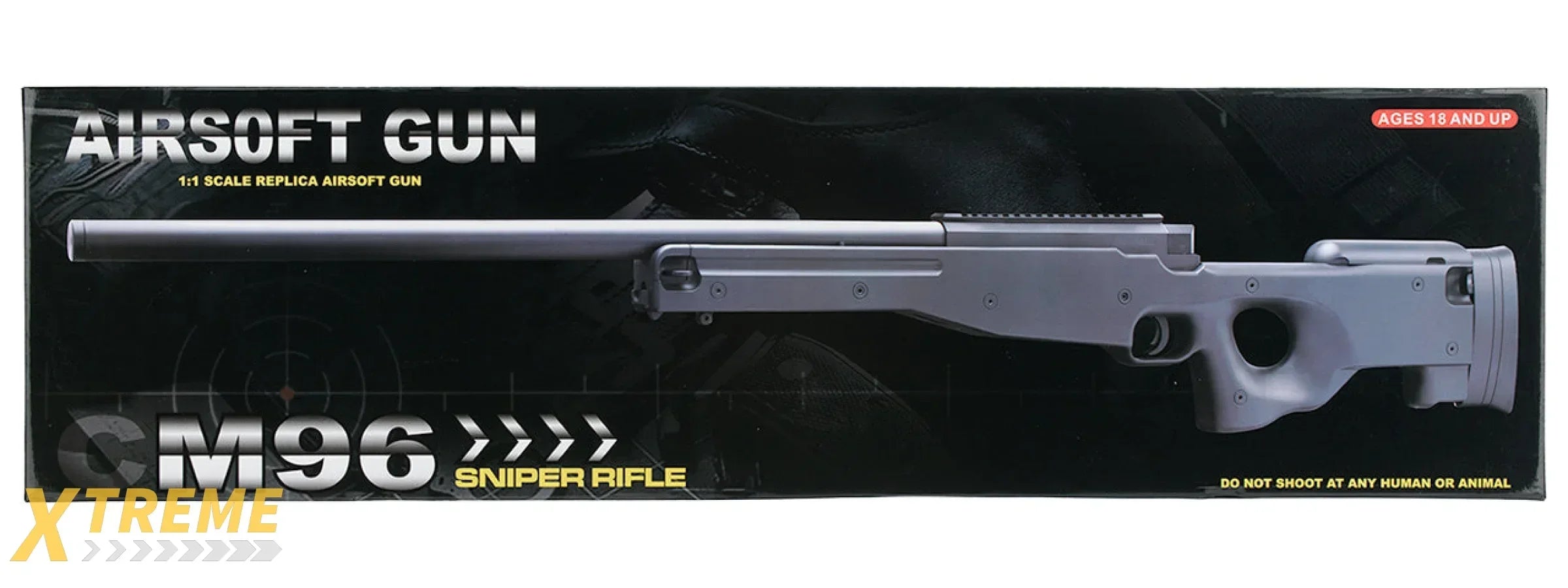 UK Arms M96 L96 Spring Bolt Action Airsoft Sniper Rifle Replica High Performance