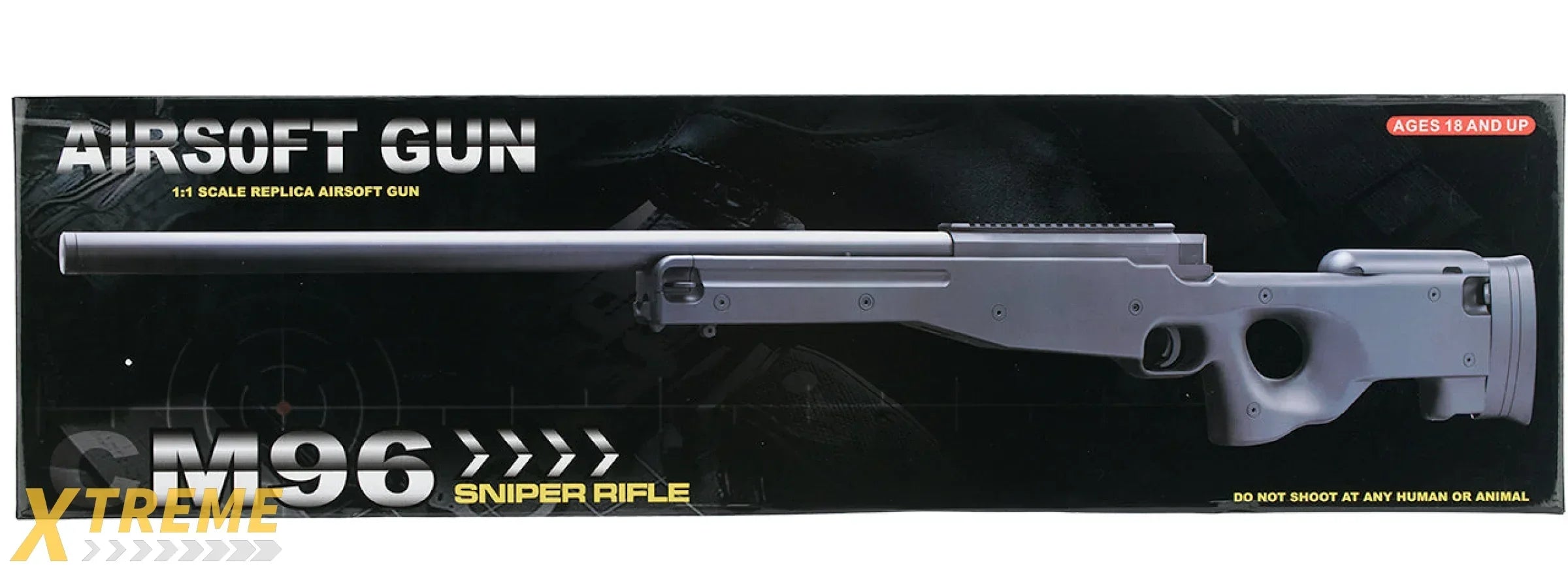 UK Arms M96 L96 Spring Bolt Action Airsoft Sniper Rifle Replica High Performance