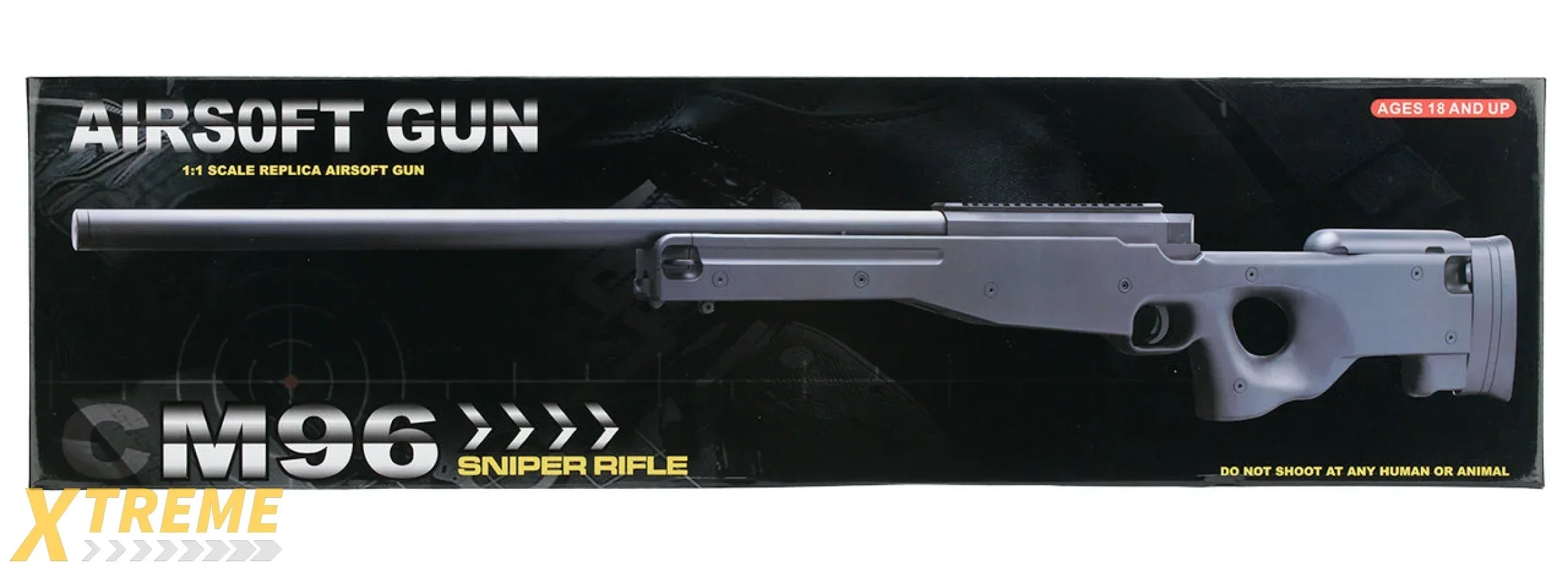 UK Arms M96 L96 Spring Bolt Action Airsoft Sniper Rifle Replica High Performance