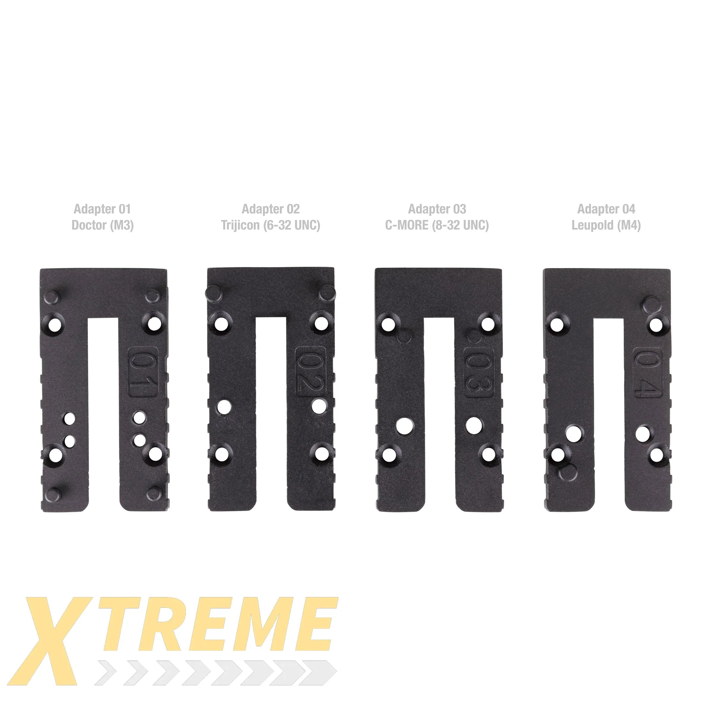 Umarex Optic Adapter Plates for GLOCK Type MOS 3 (4pk)