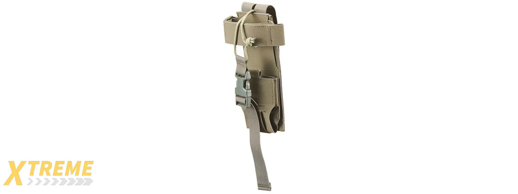 Universal Mounting Radio Pouch - Heavy-Duty Tactical Carrying Case for Radios