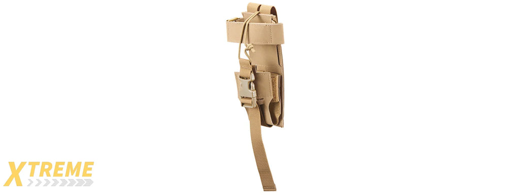 Universal Mounting Radio Pouch - Heavy-Duty Tactical Carrying Case for Radios