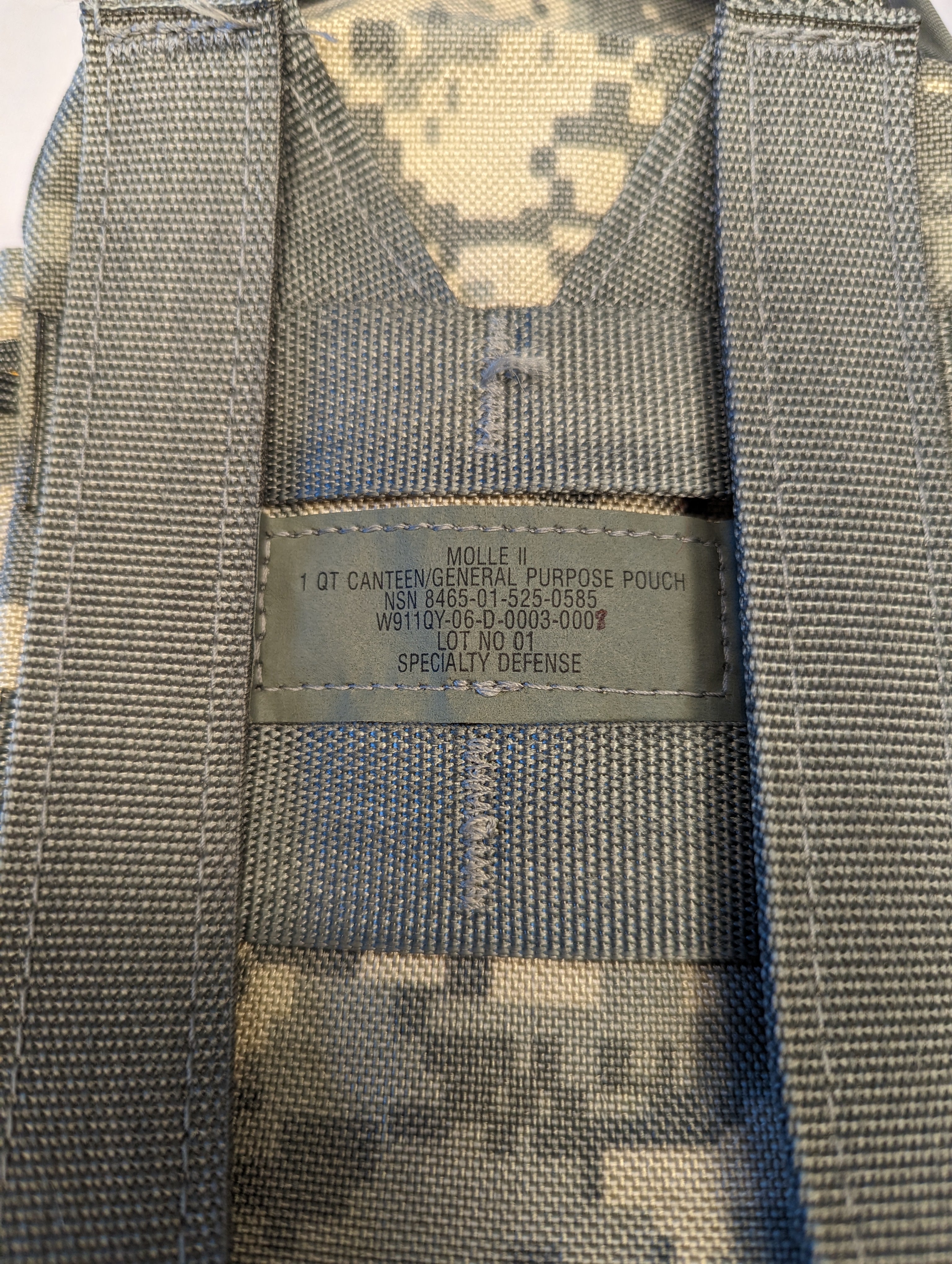 5pc. Load Carrier w/ 4 Pouches - ACU