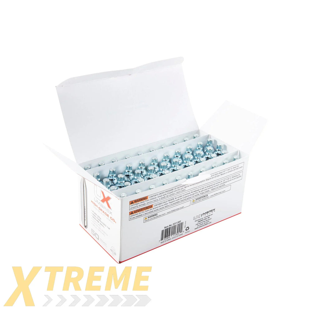 UX 12G CO2 CYLINDERS-50 COUNT