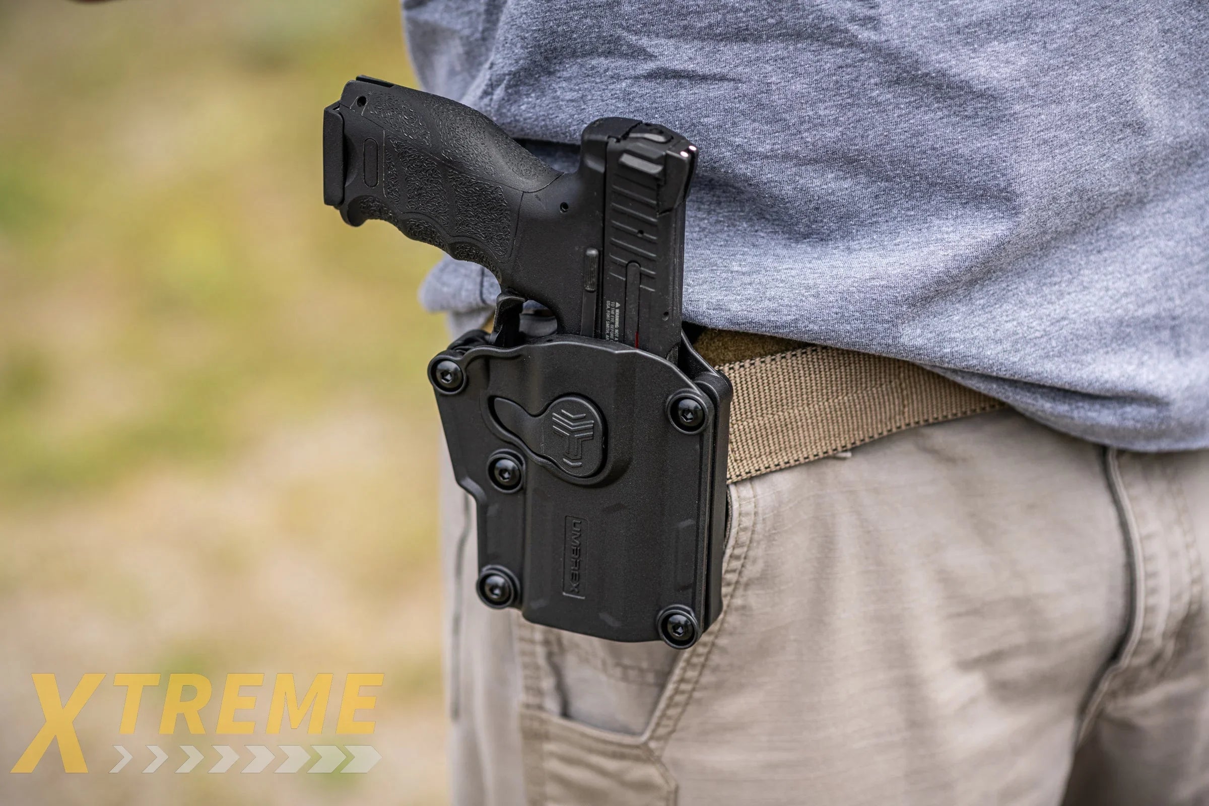 UX MULTIFIT PADDLE HOLSTER-BLACK