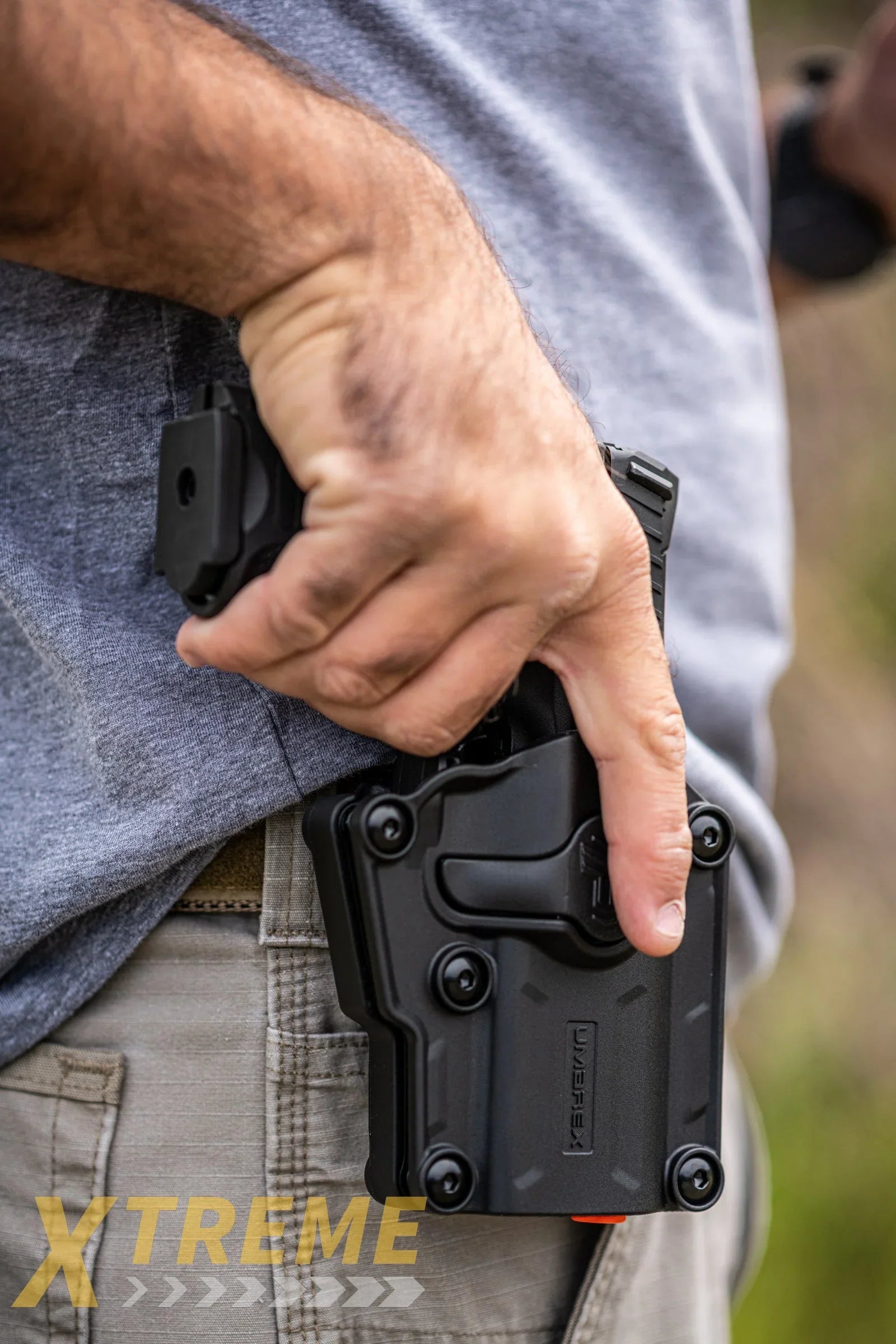 UX MULTIFIT PADDLE HOLSTER-BLACK