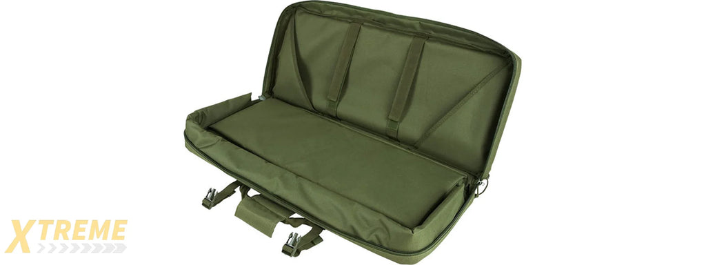 VISM by NcSTAR 28" AR15 & AK DELUXE CARBINE PISTOL CASE, GREEN