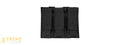 VISM MOLLE TRIPLE PISTOL MAGAZINE POUCH - BLACK