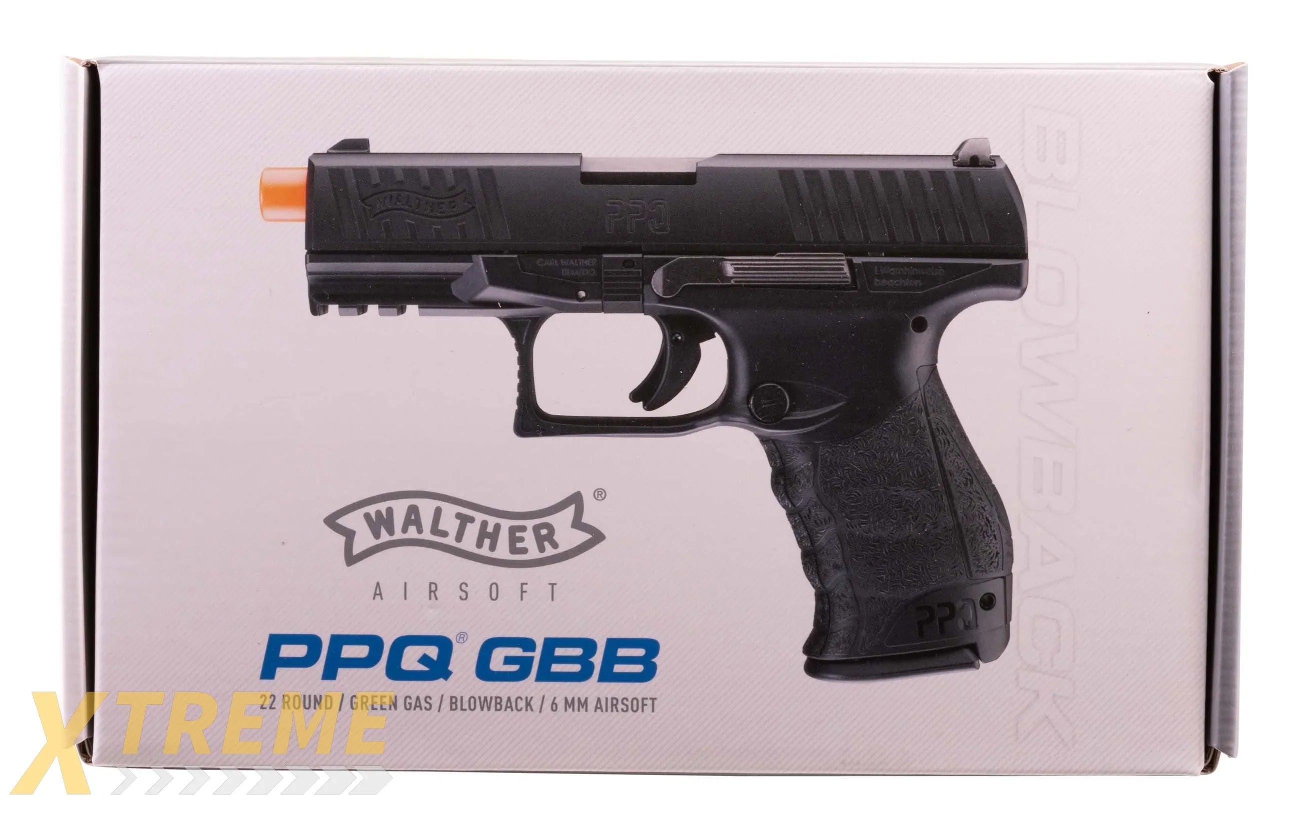 WALTHER PPQ GBB - BLACK