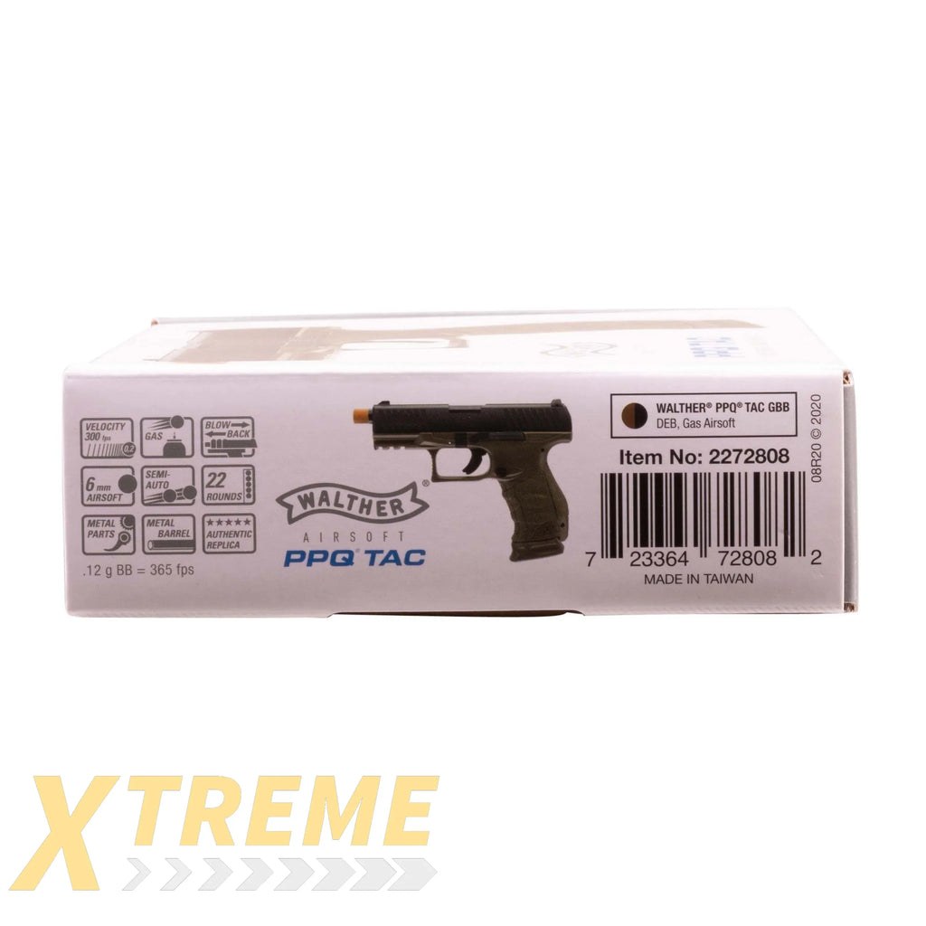 WALTHER PPQ GBB TAC 6MM DEB
