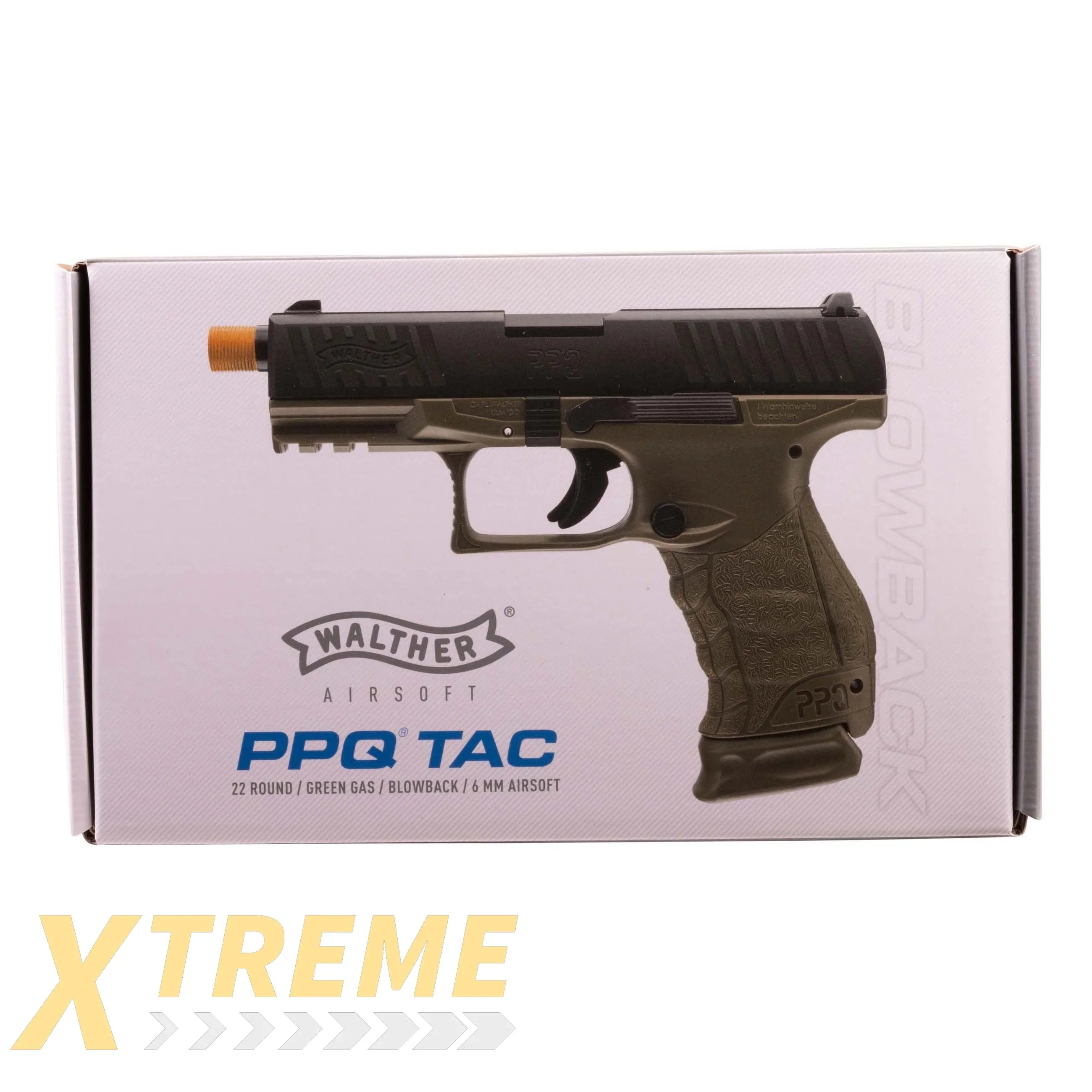 WALTHER PPQ GBB TAC 6MM DEB