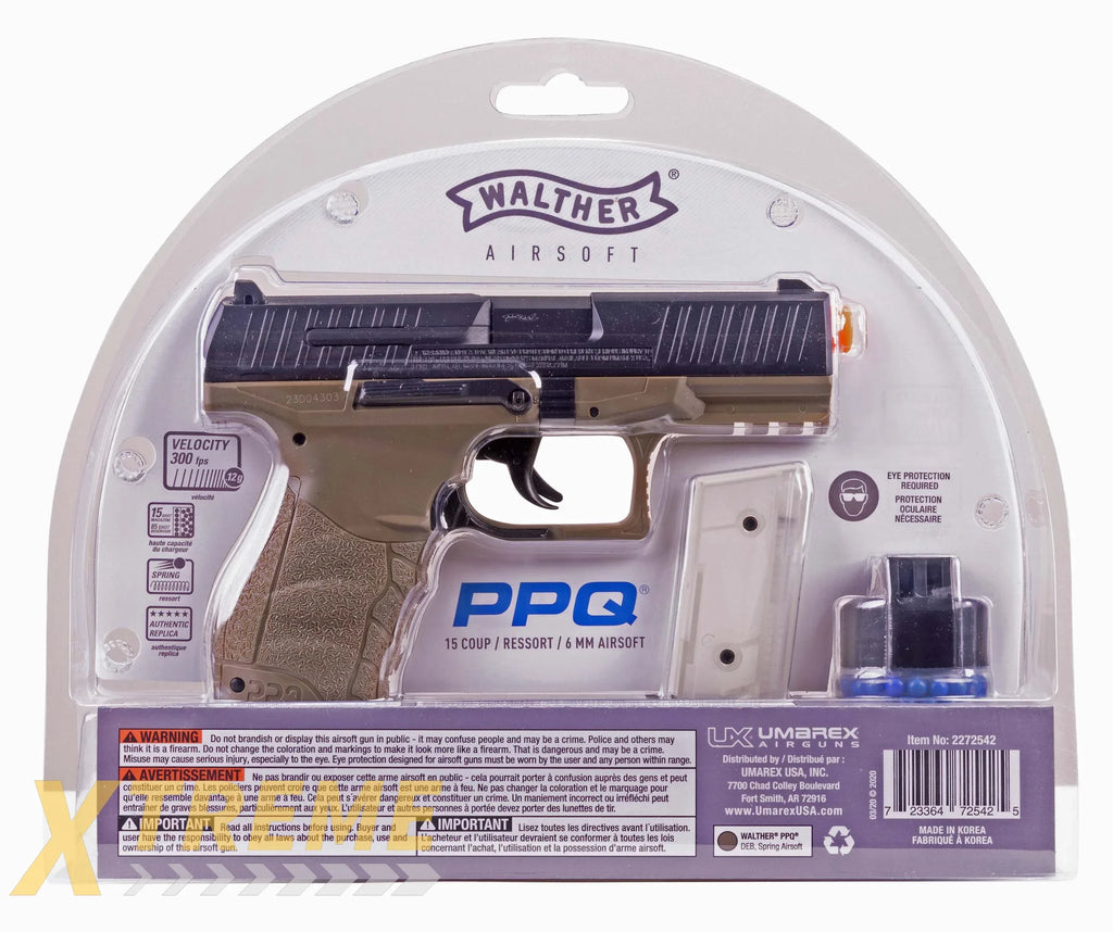 WALTHER PPQ SPRING AIRSOFT -DEB